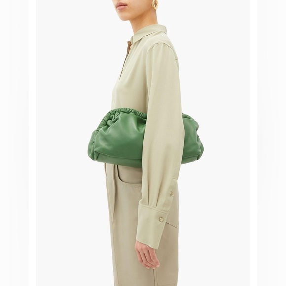 Mansur Gavriel Cloud Clutch Mint BNWT - Picture 10 of 11
